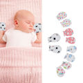 Miniatyrbillede 1 af 8: 5 Par Newborn Baby No Scratch Vanter Bløde Søde Tegneserie Mønster Spædbarn Vanter Handsker No Scratch Vanter