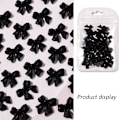 Miniatyrbild 4 av 5: 200 st 3D Rosett Nagelkonst Dekorationer, Färgglada Rosett Nageltillbehör 3D Rosetter Nagelcharms för Resin Flatback Nagelkonst Design