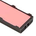 Miniatyrbild 3 av 8: M.2 NGFF NVME SSD Kylare Fyrdubbel Värmeavledning 5V Fläkt SATA Port Strömförsörjning SSD Kylare Svart