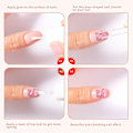 Miniatyrbild 5 av 6: 80 st Nail Bear 3D Nagelcharm för Resin Naglar Dekorationskit för Nagelkonst Design DIY