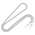 Miniatyrbilde 1 av 5: Jern Flat Chain Strap Veske Kjede Stropper Håndveske Kjeder Skulderutskifting Slange Bein Kjede Stropper