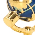 Miniatyrbilde 3 av 8: 1:12 Dukkehustorglobe Metall Solid Blank Glansfull Utsøkt Dukkehustorglobemodell Studie Møbler