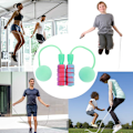 Miniatyrbillede 4 af 5: Hoppetov, Vægtede Ropeless Springtov til Fitness, Tangle-Free Hurtig Hastighed Springtov Træning