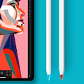 Pikkukuva 5 / 5: Silikonikärjet Apple Pencil 1./2. sukupolvelle - Liukumattomat, hiljaiset - 10 kpl