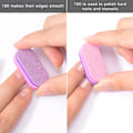 Miniatyrbild 4 av 6: Mini Nagelfilsblock, 100/180 Grit Svamp Nagelfils för Akrylnaglar, Poleringsblock Dubbelsidigt för Manikyrverktyg