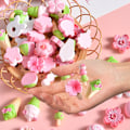 Miniatyrbillede 2 af 5: 30 stk. Blomsterharpiks, Kunstalbum Flatback Scrapbooking Pynt DIY Scrapbooking Håndværk Tilbehør