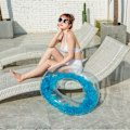 Miniatyrbillede 5 af 6: Oppustelig Transparent Bade Ring Tyk Sekvens Fjer Oppustelig Pool Flydende Ring