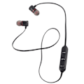 Miniatyrbillede 1 af 5: Magnetisk Trådløs Bluetooth Sports Høretelefon Headset til iPhone Android Sort