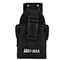 Miniatyrbillede 3 af 5: MSC-20A Holdbar Sort Nylon Armpakke Slidstærk Lommepose til Walkie Talkie