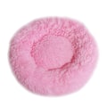Miniatyrbilde 1 av 5: Hunde- og katteseng, komfortabel rund myk vaskbar pute, for små og mellomstore hunder (Rosa)