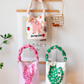 Miniatyrbilde 5 av 5: Canvas Tote Aesthetics - Kvinners Handlepose for Handleposer og Skole med Søt Katt Bucket Canvas Bag