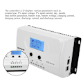 Miniatyrbild 6 av 7: MPPT 12V/24V/20A Solcellsinverter med LCD-display och kabel