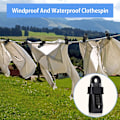 Miniatyrbild 3 av 5: Tarpklämma Krokodilmunn Multifunktionell Säkrar Klämma med Starkt Låsgrepp Klämma Fångstklämma Campingklämma Klämma Åtdragning Låsgrepp Tält Knapp för Utomhus