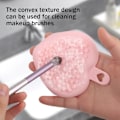 Miniatyrbillede 3 af 5: Silikon Ansigts Scrubber Exfolierende Børst, Manuel Ansigtsrensning Exfolierende Børst, Blød Ansigts Scrub Vask Børst til Kvinder og Mænd