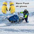 Miniatyrbilde 5 av 5: Vintervarme hansker for kaldt vær, ski- og snowboardhansker