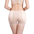 Miniatyrbild 2 av 8: Höftlyftande Padded Enhancer för Kvinnor Sömlös Plump Crotch Stretchig Andningsbar Butt Padded Underkläder Hudfärg M