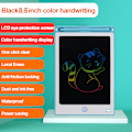 Miniatyrbillede 3 af 5: Farve-doodle LCD tablet legetøj skrivetablet julegave