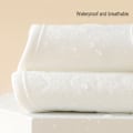 Miniatyrbild 3 av 5: 4-lagers Petal 360 Babyhaklapp Nyfödd dregel och tandspottning ren bomull hypoallergen pull-on babyhaklapp