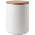 Miniatyrbild 2 av 6: Keramisk matförvaringsburk Canister Modern design matbehållare med lufttät försegling bambu lock, löst te Kaffe Kryddnötter Snacks Kryddor Förvaring