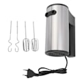 Miniatyrbillede 2 af 8: Elektrisk Håndmixer med Piskeris 5 Hastigheder 304 Rustfrit Stål Automatisk Håndholdt Mixer EU Stik 220V