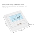 Miniatyrbild 1 av 2: 8681LH Intelligent LCD Digital Display Vattenvärmetermostat Temperaturregulator