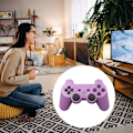 Pikkukuva 4 / 4: PS3 Bluetooth langaton tärinäohjain ps3 peli langaton ohjain Purple