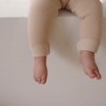 Miniatyrbilde 5 av 5: Baby Leggings Enkle Store Rumpebukser for Gutter og Jenter Høst og Vinterklær (Aprikos)