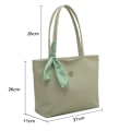 Miniatyrbild 2 av 5: Mode-läder lätt handväska axelväska damer liten crossbody väska
