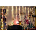Miniatyrbild 5 av 8: Feather String Lights, led dekorativa lampor, Fjärrkontroll Romantisk vägghängande gardin dekoration$Fjäder String Lights Fairy Lights Batteri