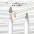 Miniatyrbilde 2 av 5: Silikonbeskyttelse for Apple Pencil-tupper (1. og 2. generasjon), sklisikker og støydempende