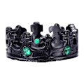 Miniatyrbillede 1 af 5: Royal King Knight Crown Ring til mænd