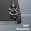 Miniatyrbilde 4 av 5: Sølv Samsung S24+ Plus Kamera Linsebeskyttelse Transparent one size