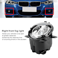 Miniatyrbilde 5 av 8: Høyre Front Tåkelys LED Hodelykt Bil Lys 63177315560 Passer for F20 F22 F30 F35
