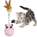 Miniatyrbild 1 av 6: Interaktiv katt långsam matare, husdjur leksaker, automatisk husdjur långsam matare, Tumbler Design Ball