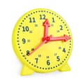 Educational Clock Lesson Time Hour Minute Second Time Preschool Yellow