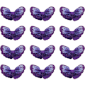 Miniatyrbilde 1 av 5: 20 stk Assorterte Farger Hårbånd for Hunder med Butterfly-Motiv og Klips - Festlig Hundefrisering