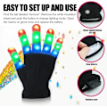 Miniatyrbilde 2 av 7: Barne-LED-fingerlys Hansker Kule Morsomme Leke for Barn - Gaver til Barn