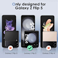 Pikkukuva 4 / 5: Samsung Galaxy Z Flip 5 Näytönsuoja Suojamuovi Näytönsuoja TPU läpinäkyvä