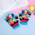 Miniatyrbilde 5 av 5: Hanske for barn, jenter/gutter, unisex, varme og myke vinterhansker