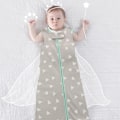 Miniatyrbild 4 av 5: Barnpyjamas i sommar - endelssommar-väst swaddle