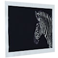 Miniatyrbilde 1 av 2: Moderne lerretstrykk, veggkunst for hjemmet eller kontoret (30*45cm Zebra)