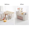 Miniatyrbillede 2 af 5: Kontor makeup-arrangør med kosmetikkskuffe - kontorartikler opbevaringsboks - soveværelse, badeværelse, kontor