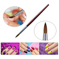 Miniatyrbild 4 av 7: 3-pack nagelborste-set, Kolinsky akrylnaglarborstar för akrylapplikation, nagelförlängning för salong DIY