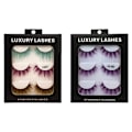 Miniatyrbilde 1 av 5: 6 Par Fluffy Vipper 3D Mink Vipper Lange Tykke Kunstige Vipper Vipper Sminke Mink Vipper