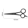 Miniatyrbillede 2 af 5: Barber Hårklippesaks Sakse Høj Kulstof Razor Sharp Overskæg Hårklip Frisør