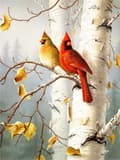 30x40cm 5D DIY Diamond Painting Full, Bird Series#H, DIY Diamond[TT]