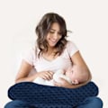 Miniatyrbillede 4 af 5: Ammepudebetræk og amme- og flaskefodringsplacering, babysupport, mavetid