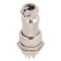 Pikkukuva 5 / 8: 5 kpl Ilmailupistokkeet, Uros- ja Naarasjohdot, Paneelin Virta, Alusta, Metallivarusteet GX16 16mm 450V9pin