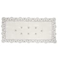 Miniatyrbillede 2 af 2: Broderet Dug til Spisestue Bryllup Borddug Blomster Rektangulær Dug 4#