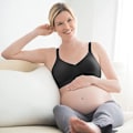 Pikkukuva 3 / 8: 3 kpl Nylon Seamless Maternity Nursing Bra -pehmusteilla ja pidennyshihnoilla